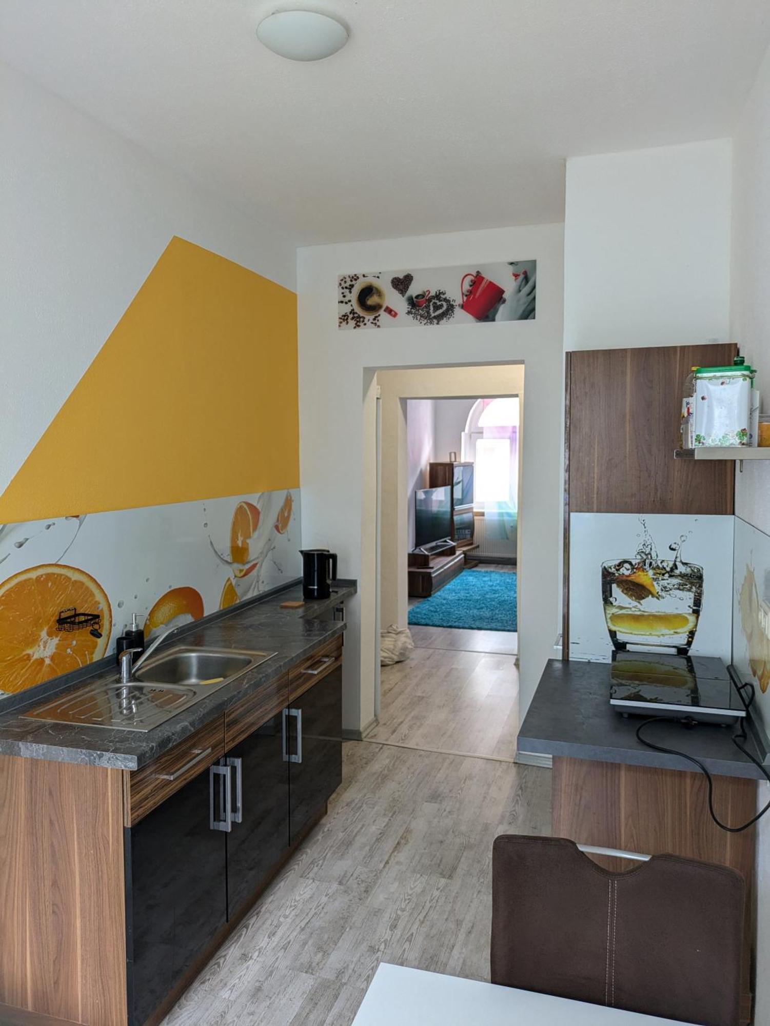 Stylisches 2 Zimmer Apartment Zum Abschalten 에르푸르트 외부 사진